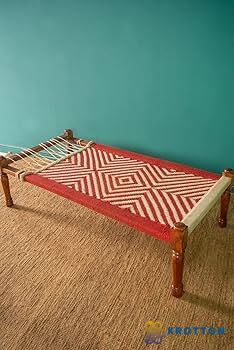 Wooden Jute Charpai